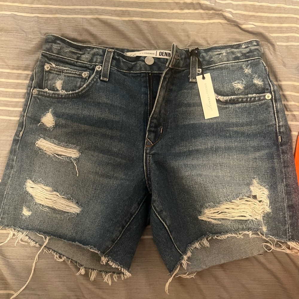 Lovers and Friends Denim Shorts NWT